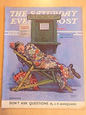 The Saturday Evening Post September 30, 1939