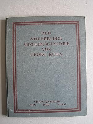 Imagen del vendedor de Der Stiefbruder. Aufzeichnungen und Lyrik. Nummer 73 einer Vorzugsausgabe von 75 Stck auf Bttenpapier a la venta por Antiquariat Schleifer