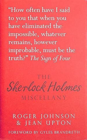 Seller image for The Sherlock Holmes Miscellany for sale by M Godding Books Ltd