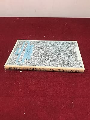 Seller image for The Etiquette of To-day for sale by Hugh Hardinge Books