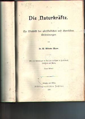 Seller image for Die Naturkrfte Ein Weltbild der physikalischen und chemischen Erscheinungen for sale by Windau Antiquariat