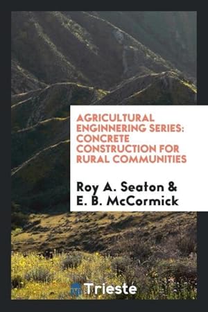 Seller image for Agricultural Enginnering Series for sale by moluna