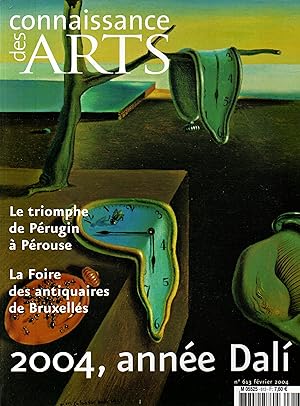 Seller image for Connaissance des arts.N613.Le triomphe de Perugin a Perouse-La Foire des Antiquaires de Bruxelles-2004,l'annee Dali for sale by JP Livres