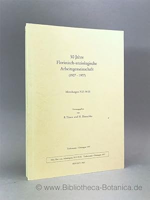 Image du vendeur pour 50 Jahre Floristisch-soziologische Arbeitsgemeinschaft (1927-1977). Neue Folge Heft 19/20. mis en vente par Bibliotheca Botanica