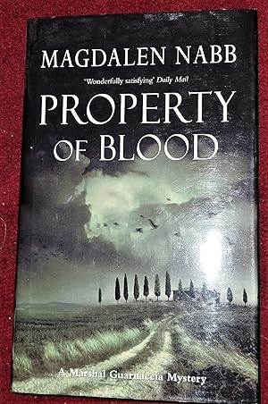 Seller image for Property of Blood *** 1st / 1st **** for sale by Coach Books
