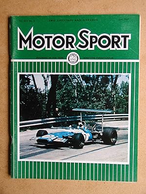 Motor Sport. June 1969. Vol. XLV. No. 6.