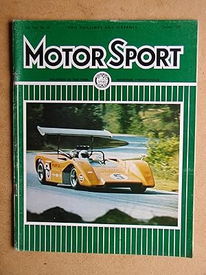 Motor Sport. October 1969. Vol. XLV. No. 10.
