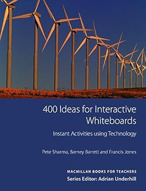 Imagen del vendedor de 400 Ideas for Interactive Whiteboards (Books for Teachers) a la venta por WeBuyBooks