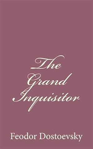 Imagen del vendedor de Grand Inquisitor a la venta por GreatBookPrices