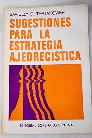 Seller image for Sugestiones para la estrategia ajedrecstica for sale by Alcan Libros