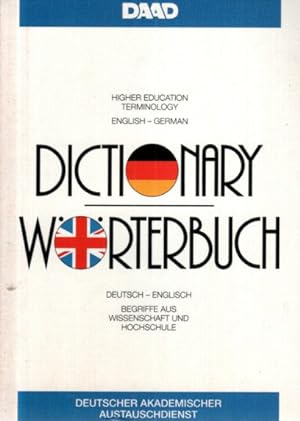 Immagine del venditore per Wrterbuch Deutsch-Englisch / English-German. Begriffe aus Wissenschaft und Hochschule venduto da Antiquariat Jterbook, Inh. H. Schulze