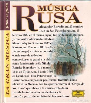 MUSICA RUSA (CON CD)