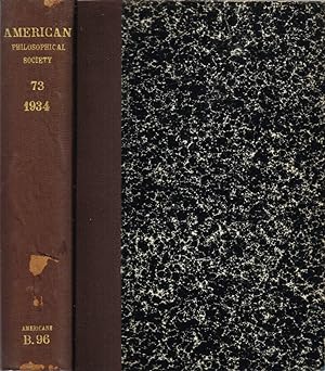 Proceedings of the American Philosophical Society held at Philadelphia, for promoting useful know...