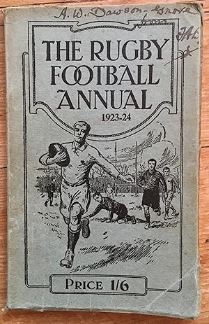 The Rugby Football Annual 1923-24