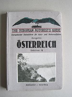 The European Motorist's Guide. Europäischer Reiseführer für Auto- und Motorradführer für Auto- un...