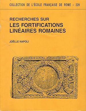 Imagen del vendedor de Recherches sur les fortifications linaires romaines a la venta por Studio Bibliografico Viborada