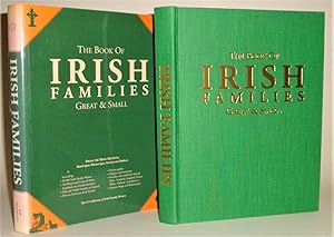 Bild des Verkufers fr The Book of Irish Families Great & Small zum Verkauf von Azarat Books