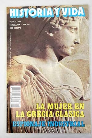 Imagen del vendedor de Historia y Vida, Ao 1990, n 266:: Apuntes para una historia del espionaje industrial; Cornelio Agripa de Nettesheim, astrlogo y cronista de Carlos V; El Cerro del Berrueco: Hiptesis y enigmas; Los jardines del siglo XVIII; Una batalla medieval: Las Navas de Tolosa en Guadalquivir; Historia y ruta del papel; Calgula; La condicin de la mujer en la Grecia clsica; Senderos de Gloria: La historia imaginada; De las Reales Atarazanas al Port Vell: Barcelona vuelve a mirar al mar.; Frederico Zeri: detrs de la imagen a la venta por Alcan Libros