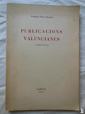 PUBLICACIONES VALENCIANES 1939 -1973