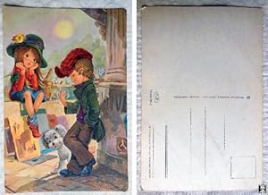 Antigua Postal - Old Postcard : PINTOR. Ilustrada por VERNET