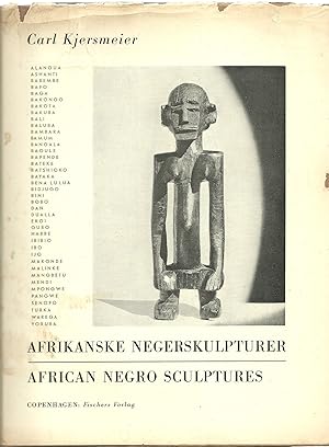 Image du vendeur pour African Negro Sculptures mis en vente par Sabra Books