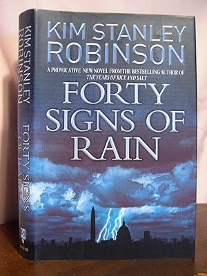 Imagen del vendedor de FORTY SIGNS OF RAIN a la venta por Robert Gavora, Fine & Rare Books, ABAA