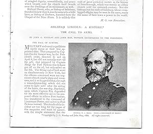 Bild des Verkufers fr Abraham Lincoln A History, Part XVII: The Call to Arms zum Verkauf von Legacy Books II