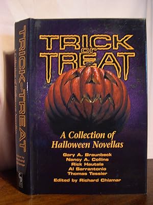 Seller image for TRICK OR TREAT; A COLLECTION OF HALLOWEEN NOVELLAS for sale by Robert Gavora, Fine & Rare Books, ABAA