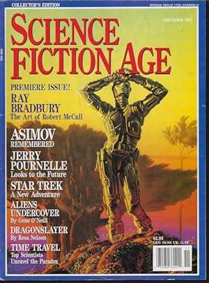 Bild des Verkufers fr SCIENCE FICTION AGE: November, Nov. 1992 zum Verkauf von Books from the Crypt