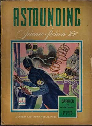 Seller image for ASTOUNDING Science Fiction: September, Sept. 1942 ("Nerves") for sale by Books from the Crypt