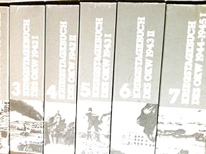 Seller image for Kriegstagebuch des Oberkommandos der Wehrmacht 1940 -1945. 8 Bnde in einer Kassette zusammengest. und erlutert von Hans-Adolf Jacobsen for sale by Antiquariat Buchhandel Daniel Viertel