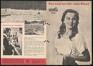 Image du vendeur pour Filmprogramm PFP Nr. 47 /65, Das Lied von der roten Blume, Jarl Kulle, Anita Bjrk, Regie: Gustaf Molander mis en vente par Bartko-Reher