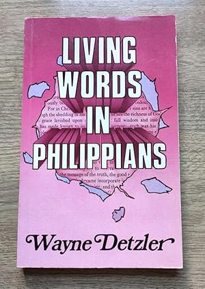 Imagen del vendedor de Living Words in Philippians a la venta por Peter & Rachel Reynolds
