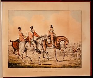 Available Mounted & Matted In Antique White 12 x 10 Inches Original 1905 Antique Lithograph Hunting Print By Henry Alken