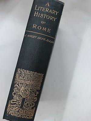 A Literary History of Rome. From the Origins to the Close of the Golden Age,.