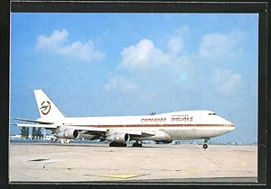 Bild des Verkufers fr Ansichtskarte Cameroon Airlines, Flugzeug Boeing 747 (TJ-CAB) zum Verkauf von Bartko-Reher