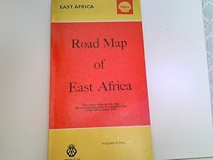 Road Map of East Africa. Chart your route on this map. Use a chinagraph or a ballpoint pen. Clean...