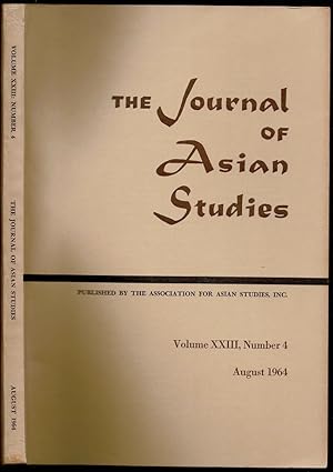 Bild des Verkufers fr Agricultural Development in Taiwan under Japanese Colonial Rule in The Journal of Asian Studies Volume XXIII, Number 4 zum Verkauf von The Book Collector, Inc. ABAA, ILAB