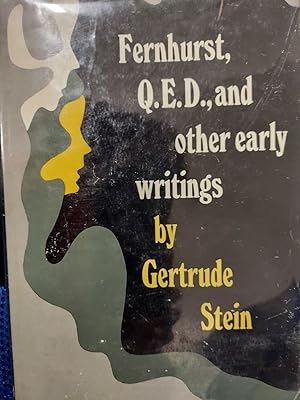 Image du vendeur pour Fernhurst, Q.E.D., and Other Early Writings mis en vente par The Book House, Inc.  - St. Louis