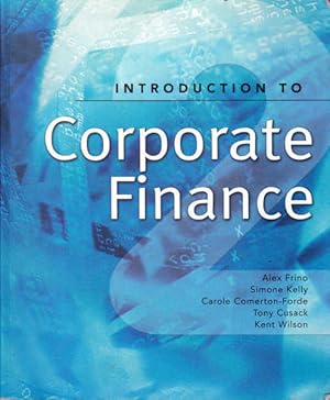 Seller image for Introduction to Corporate Finance for sale by Goulds Book Arcade, Sydney