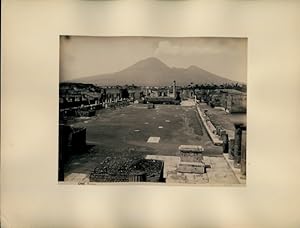 Foto um 1880, Pompei Campania, Gebäuderuinen - Giorgio Sommer Nr. 1202
