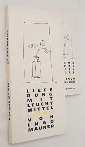 Lieferung mit Leuchtmittel. Licht von Ingo Maurer/ Complete with bulb. Lights by Ingo Maurer
