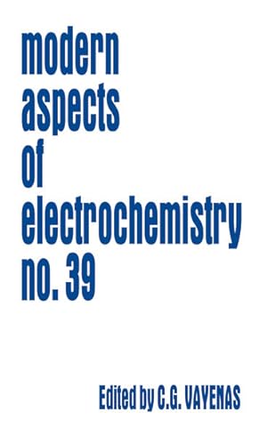 Bild des Verkufers fr Modern Aspects of Electrochemistry. Vol. 39. zum Verkauf von Antiquariat Thomas Haker GmbH & Co. KG