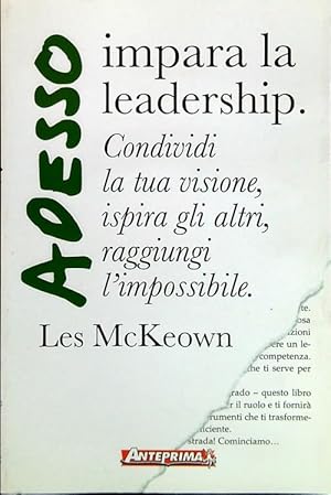 Seller image for Adesso imapa la leadership for sale by Librodifaccia