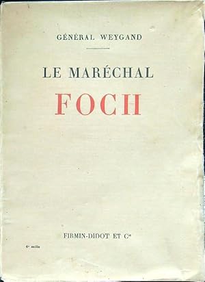 Bild des Verkufers fr Le marechal Foch zum Verkauf von Librodifaccia