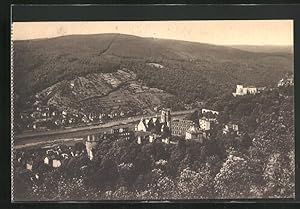 Bild des Verkufers fr Ansichtskarte Heidelberg, Schloss v. d. Molkenkur gesehen zum Verkauf von Bartko-Reher