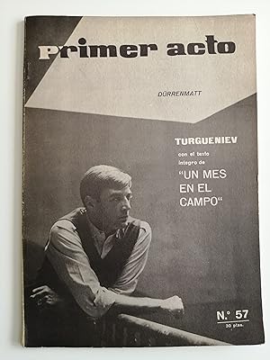 Primer acto : revista del teatro. Nº 57, octubre 1964 : Turgueniev con el texto íntegro de "Un me...