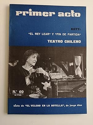 Imagen del vendedor de Primer acto : revista del teatro. N 69, 1965 : texto de "El velero en la botella", de Jorge Daz a la venta por Perolibros S.L.