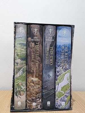 Imagen del vendedor de The Hobbit & The Lord Of The Rings Boxed Set (Signed by Illustrator) a la venta por Fialta Books