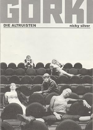 Seller image for Programmheft Nicky Silver DIE ALTRUISTEN Premiere 28. November 1999 Gorki Studio Spielzeit 1999 / 2000 for sale by Programmhefte24 Schauspiel und Musiktheater der letzten 150 Jahre